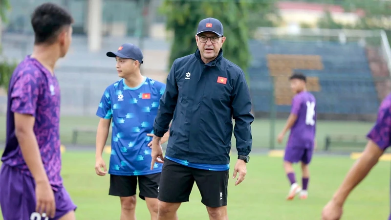 Đợt hội quân đầu tiên của U16 Việt Nam